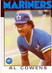1986 Topps Baseball Cards      092      Al Cowens